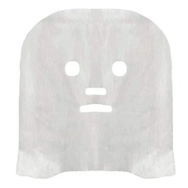 SAVBIN Gauze Cut-out Facial Masks. Pack of 100 Cotton for facial treatments. Great for salons, spas, home. 100% Cotton No Mess (100-Count)