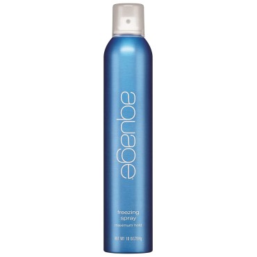 AQUAGE Freezing Spray, 10 Oz, Powerful Hold Hairspray, Non-Sticky, Provides Humidity Resistance and Maximum Shine, The Ultimate Tool for Long Lasting Style Retention