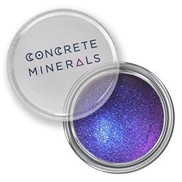 Concrete Minerals MultiChrome Eyeshadow, Intense Color Shifting, Longer-Lasting With No Creasing, 100% Vegan and Cruelty Free, Handmade in USA, 1.5 Grams Loose Mineral Powder (Voodoo Dolly)