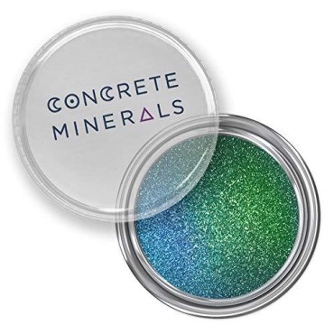 Concrete Minerals MultiChrome Eyeshadow, Intense Color Shifting, Longer-Lasting With No Creasing, 100% Vegan and Cruelty Free, Handmade in USA, 1.5 Grams Loose Mineral Powder (Dragonfly)