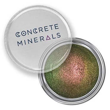 Concrete Minerals MultiChrome Eyeshadow, Intense Color Shifting, Longer-Lasting With No Creasing, 100% Vegan and Cruelty Free, Handmade in USA, 1.5 Grams Loose Mineral Powder (Metamorphe)