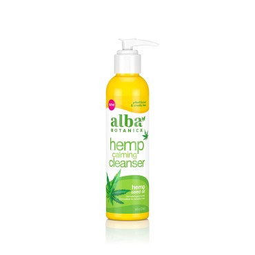 Alba Botanica Hemp Calming Cleanser, 6 oz...