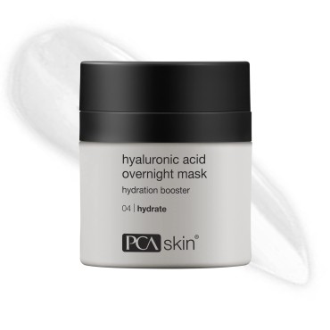 PCA SKIN Overnight Face Mask, Hyaluronic Acid Overnight Mask, Brightening Face Mask Rejuvenates and Hydrates Skin Overnight, Helps Boost Skin Radiance and Luminosity, Anti Aging Face Mask, 1.8 oz Jar