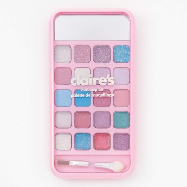 Claire's Rhinestone Hearts Bling Eyeshadow Palette - Pink