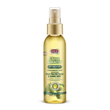 African Pride Olive Miracle Weightless Heat Protec...