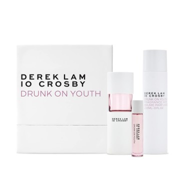 Derek Lam 10 Crosby Drunk on Youth for Women - 3 Pc Gift Set 3.4oz EDP Spray, 10ml EDP Spray, 8oz Fragrance Mist (I0094200)