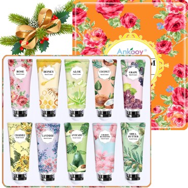 10 Pack Hand Cream Gifts Set, Stocking Stuffers fo...