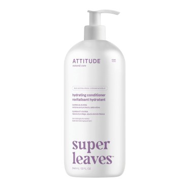 ATTITUDE Hair Conditioner, Moisture Rich, Plant- and Mineral-Based Ingredients, Vegan and Cruelty-free, Quinoa & Jojoba, 32 Fl Oz (Packaging May Vary)