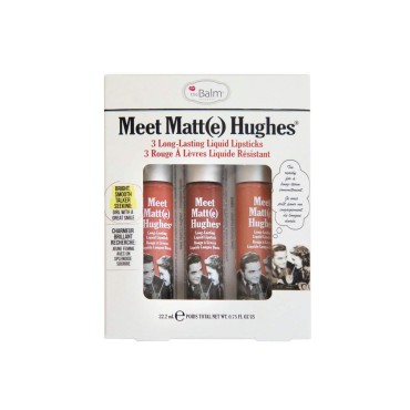 theBalm Meet Matt(e) Hughes 3-pc Lip Kit...