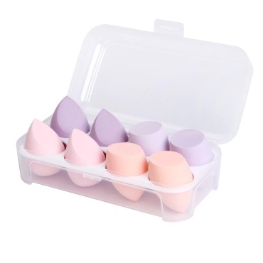 8pcs Makeup Sponge Blender Set-Latex-Free Vegan Sp...