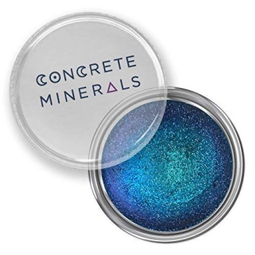 Concrete Minerals MultiChrome Eyeshadow, Intense Color Shifting, Longer-Lasting With No Creasing, 100% Vegan and Cruelty Free, Handmade in USA, 1.5 Grams Loose Mineral Powder (Night Shift)