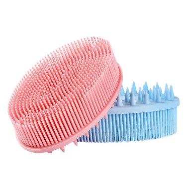 2 Pieces Exfoliating Silicone Body Scrubber, 2 in ...