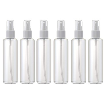 8 oz Mist Spray Bottle, 6 Count, Multi-use, Refillable, Durable