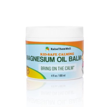 Raise Them Well Kid Balm | Calming Magnesium Oil | 4 fl oz