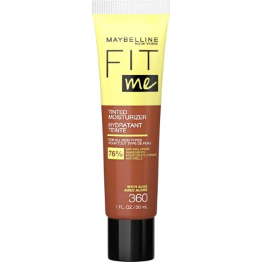 Maybelline Fit Me Tinted Moisturizer, Natural Cove...