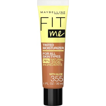 Maybelline Fit Me Tinted Moisturizer, Natural Cove...