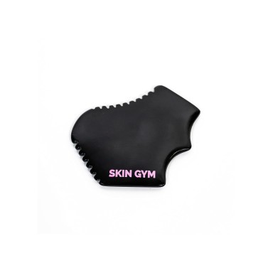 Skin Gym Cleo Bian Stone Gua Sha Face Massager for Under Eye Bags, Puffy Eyes and Fine Lines Anti-Aging Face Lift Skin Care Beauty Tool