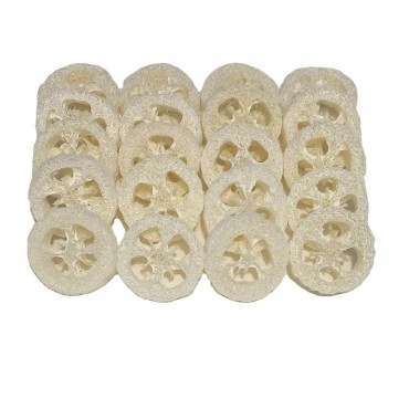 2cm Natural Loofah Cuts Loofah Slices for Soap Mak...