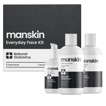 Natural Outcome Mens Skin Care Kit | Mens Facial C...