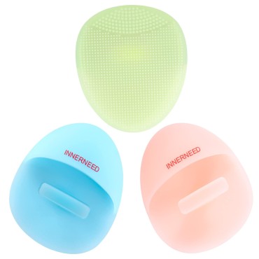 Soft Silicone Facial Cleansing Brush Manual Face S...