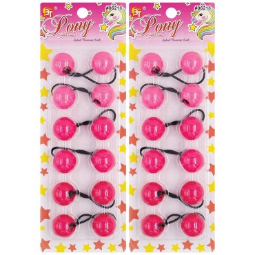 12 Pcs 25mm Hair Ties Hair Accessories for Girls H...