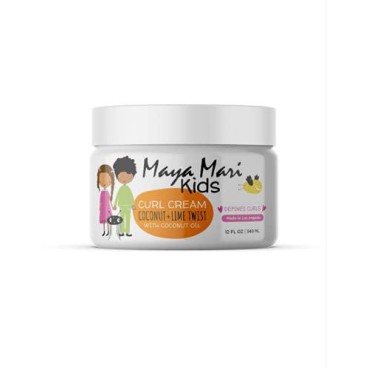 MAYA MARI - Kids Curl Cream With Coconut Oil, Curly Hair Cream, Coconut and Lime Twist, 12 oz