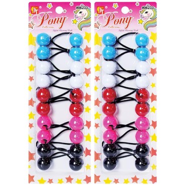 20 Pcs 20mm Hair Ties Hair Accessories for Girls C...