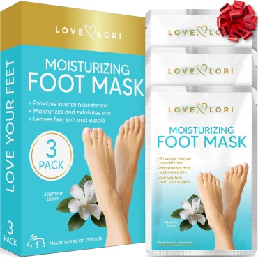 Foot Mask Moisturizing - Foot Mask Socks, (3pk) - ...