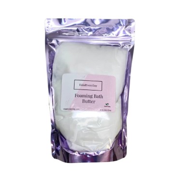 HalalEveryday - Foaming Bath Butter Base - Whipped Soap Base - Foaming Bath Butter - 1lb Bag