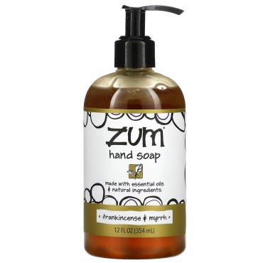 ZUM Frankincense & Myrrh Hand Soap, 12 FZ...