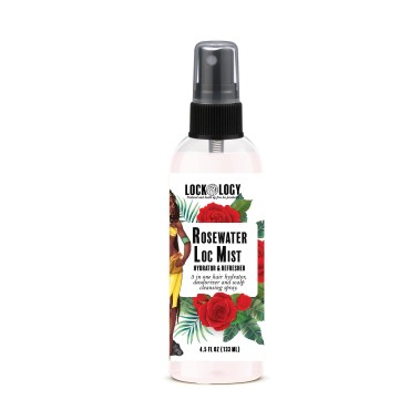 Rose Water For Hair, Rose Water For Locs & Rosewater Spray Hair Mist by Lockology