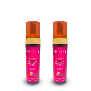 Mielle’s Pomegranate and Honey Curl Defining Mousse 2 Packs