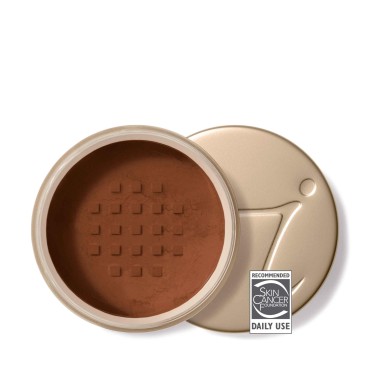 jane iredale Amazing Base Loose Mineral Powder | Luminous Foundation with SPF 20 | Oil Free, Talc Free & Weightless | Vegan & Cruelty-Free Makeup, Cocoa, 0.37 oz.