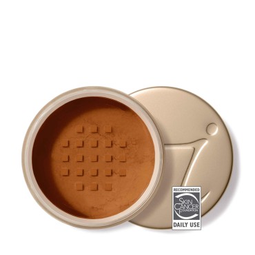 jane iredale Amazing Base Loose Mineral Powder | Luminous Foundation with SPF 20 | Oil Free, Talc Free & Weightless | Vegan & Cruelty-Free Makeup, Warm Brown, 0.37 oz.