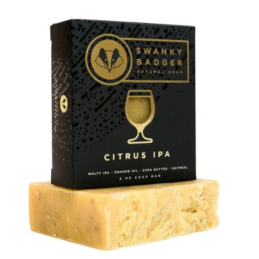 Swanky Badger Natural Soap Bar - Citrus IPA