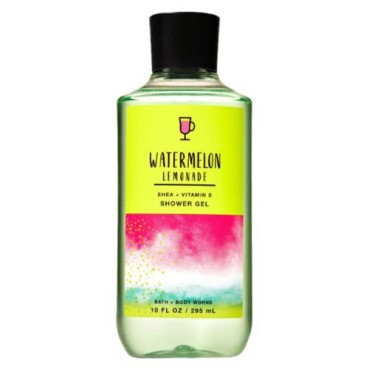 Bath and Body Works Watermelon Lemonade Shower Gel 10 fl oz / 295 mL- Natural Skin Care Products for Dry Sensitive Skin, Bath Sets for Women Gift, Shower Gel, Body Butter, Christmas Gifts for Women