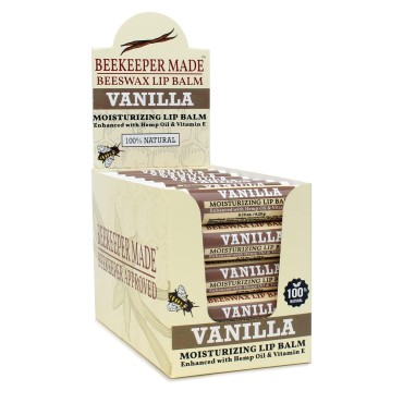 Beekeeper Made Beeswax Bulk Lip Balm, 40 Count | F...