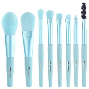 Maymerry Mini Brush kit, 8pcs Mini Makeup Brushes,...