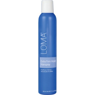 Loma Hair Care Extra Firm Hold Hairspray, 9.1 fl. oz.