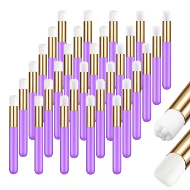 Tenaci 30 Pieces Lash Shampoo Brushes Eyelash Exte...