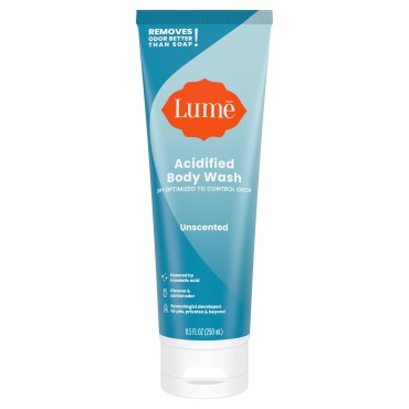 Lume Acidified Body Wash - 24 Hour Odor Control - ...