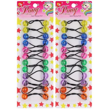 24 Pcs 16mm Hair Ties Hair Accessories for Girls H...