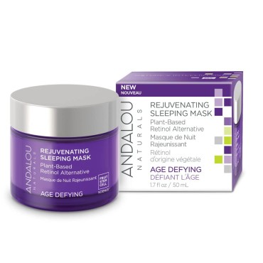 AGE DEFYING Plant Based Retinol Alternative Rejuvenating Sleeping Mask