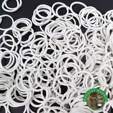 1000 Pcs Rubber Bands Hair Band Soft Elastic Hair ...