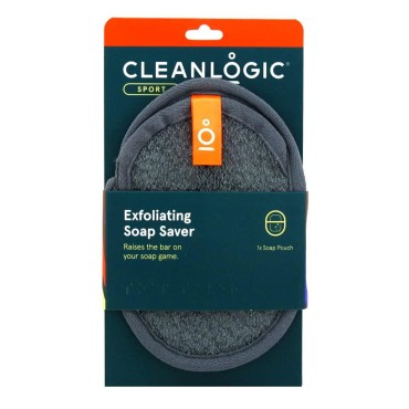 Clean Logic Sport Exfoliating Soap Saver (Pack of ...