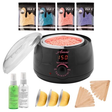 At Home Waxing Kit for Women and Men, Includes Dig...