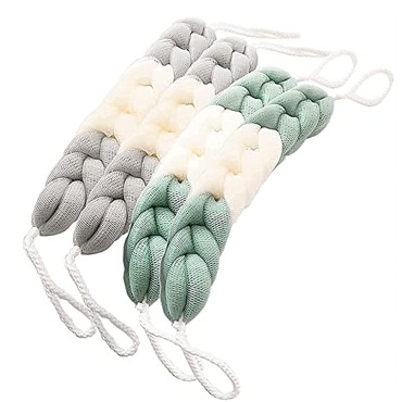 MURRI&MURRDI 4 Packs Long Loofah Back Scrubber for...