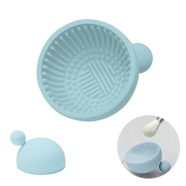Pubcontti Makeup Brush Cleaner Mat?Silicone Make Up Cleaning Brush Scrubber bowl Portable Washing Tool Cosmetic Brush Cleaners for Gir?Easy Clean