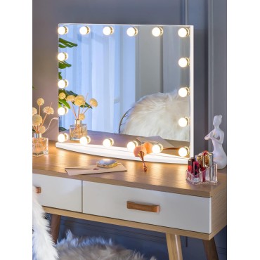 Prinz Lightup Vanity Mirror with 18 LED Lights, 25