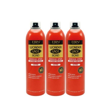 Wonder Lace Bond Adhesive Spray Active 3pack - Ext...